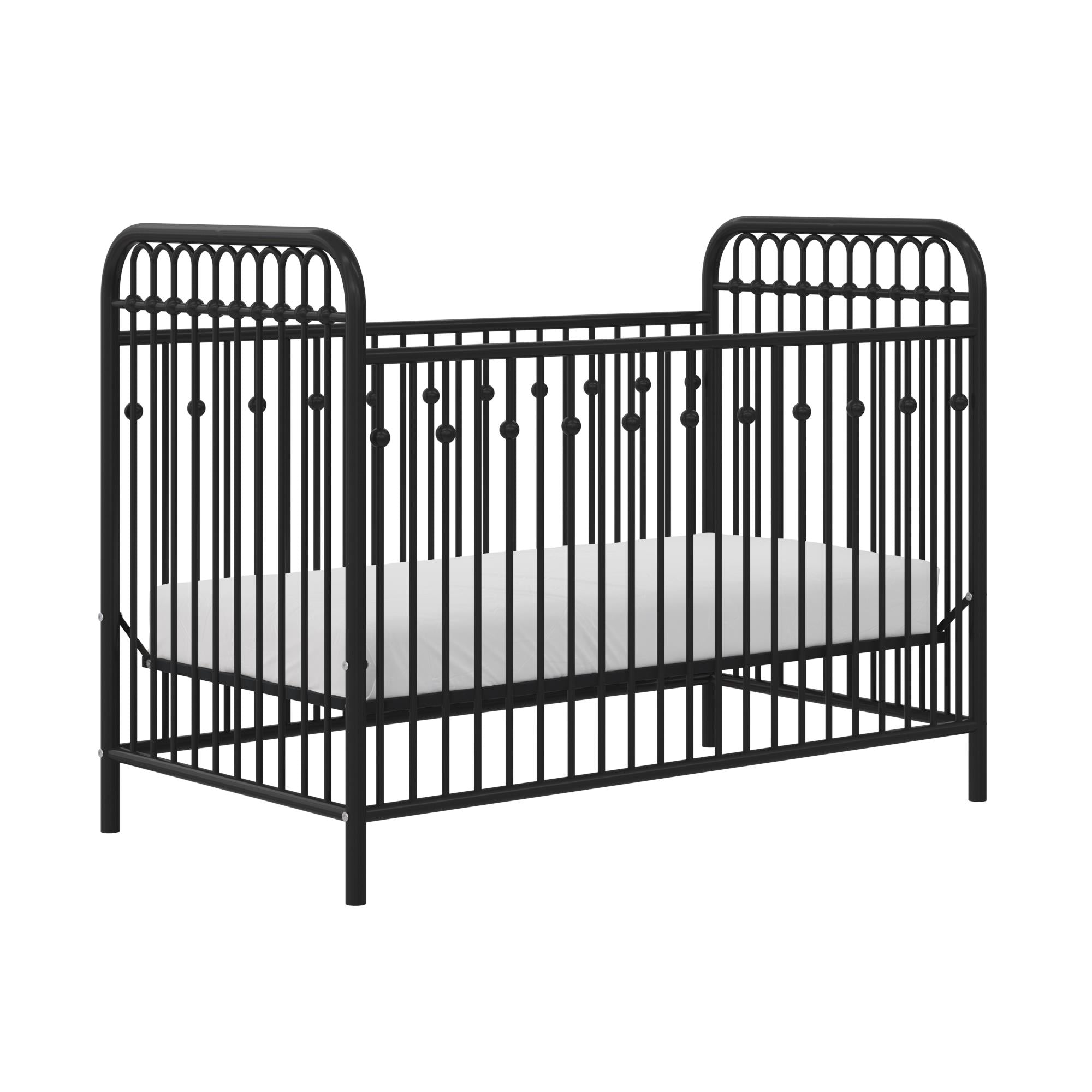 Metal store baby bed